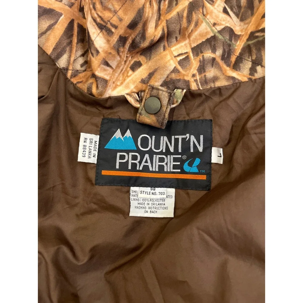 Hush‎ Hide Mossy Oak Shadow Grass Camo Hunting Jacket Mens L Core Resources